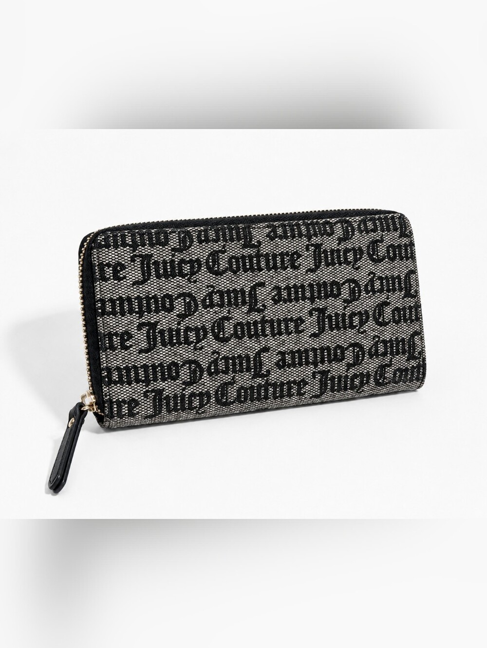 Juicy Couture Coated Canvas Logo Zip-Around Wallet NWOT - Picture 3 of 9